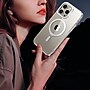 SaharaCase Hybrid-Flex Kickstand MagSafe Phone Case for iPhone 15 Pro Max, Shock Absorbing, Clear (CP00473)~#|#~sp223033847_sc7