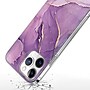 SaharaCase MagSafe Phone Case for iPhone 15 Pro Max, Shock Absorbing, Purple Marble (CP00474)~#|#~sp223033853_sc7