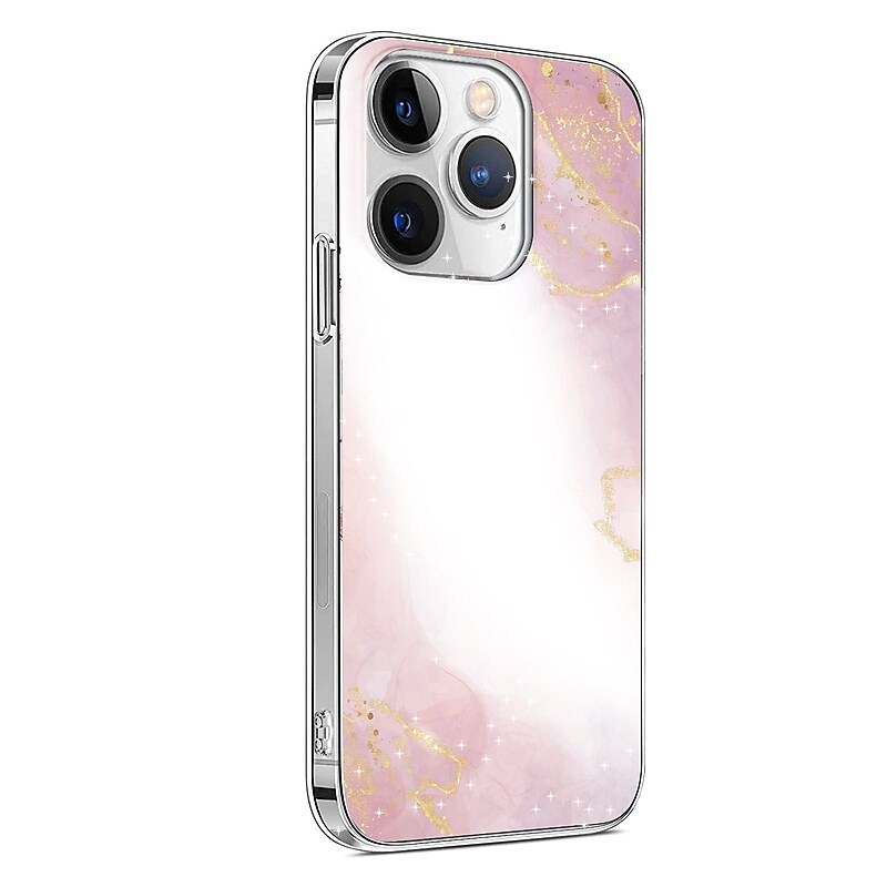 SaharaCase MagSafe Phone Case for iPhone 15 Pro Max, Shock Absorbing, Pink Marble (CP00477) image 1