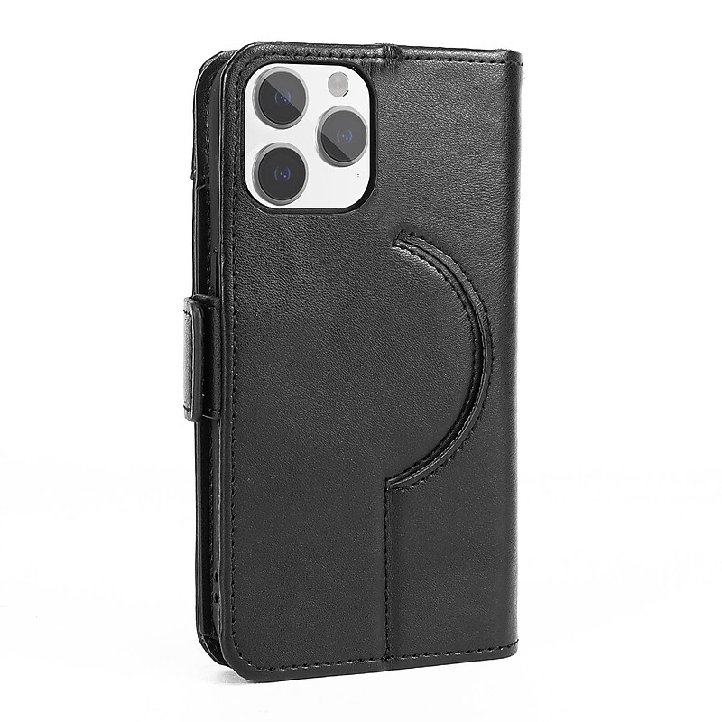 SaharaCase Folio Wallet MagSafe Phone Case for iPhone 15 Pro Max, Shock Absorbing, Black (CP00480) image 1