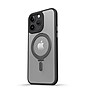 SaharaCase Hybrid-Flex Kickstand MagSafe Phone Case for iPhone 15 Pro Max, Shock Absorbing, Clear Black (CP00483)~#|#~sp223033922_sc7