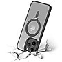 SaharaCase Hybrid-Flex Kickstand MagSafe Phone Case for iPhone 15 Pro Max, Shock Absorbing, Clear Black (CP00483)~#|#~sp223033928_sc7