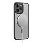 SaharaCase Hybrid-Flex Kickstand MagSafe Phone Case for iPhone 15 Pro Max, Shock Absorbing, Clear Black (CP00483)~#|#~sp223033929_sc7