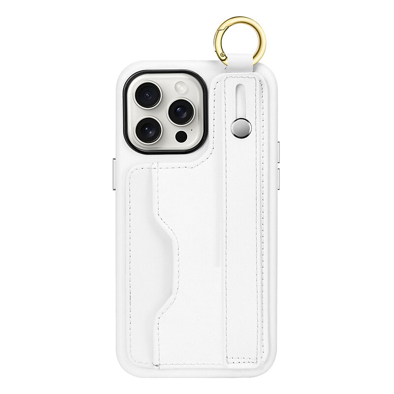 SaharaCase FingerGrip Phone Case for iPhone 15 Pro Max, Shock Absorbing, White (CP00485) image 1