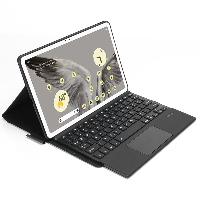 SaharaCas Keyboard Case with Mouse Pad for Google Pixel Tab, Black (TB00316) image 1