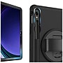 SaharaCase Protection Hand Strap Case for Samsung Galaxy Tab S10+, Tab S9+, Tab S9 FE+, and Tab S8+, Black (TB00333)~#|#~sp223034205_sc7