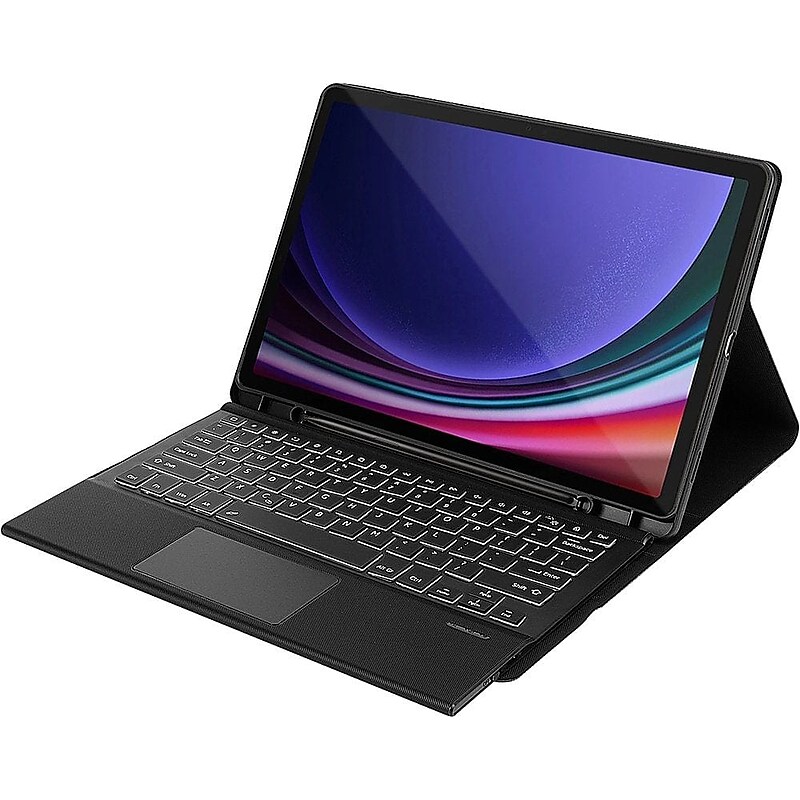 SaharaCase Keyboard Case with TrackPad for Samsung Galaxy Tab S10+, Tab S9+, and Tab S9 FE+, Black (TB00335) image 1