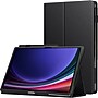 SaharaCase Bi-Fold Folio Case for Samsung Galaxy Tab S10 Ultra and Tab S9 Ultra, Black (TB00336)~#|#~sp223034224_sc7