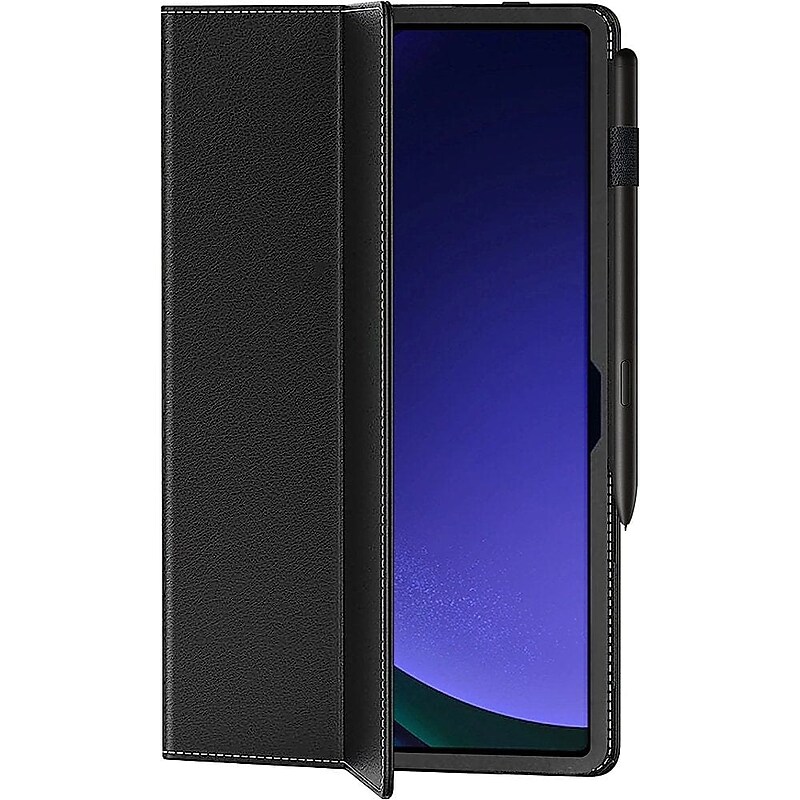 SaharaCase Bi-Fold Folio Case for Samsung Galaxy Tab S10 Ultra and Tab S9 Ultra, Black (TB00336) image 1
