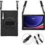 SaharaCase DEFENSE-X Series Case for Samsung Galaxy Tab S10 Ultra, Tab S9 Ultra, and Tab S8 Ultra, Black (TB00340)~#|#~sp223034261_sc7