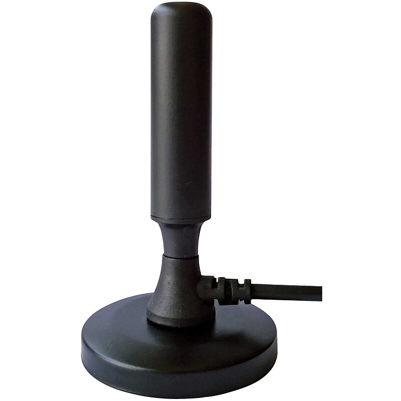 QFX Indoor HDTV Antenna with Magnetic Base, Black (ANT-23) image 1