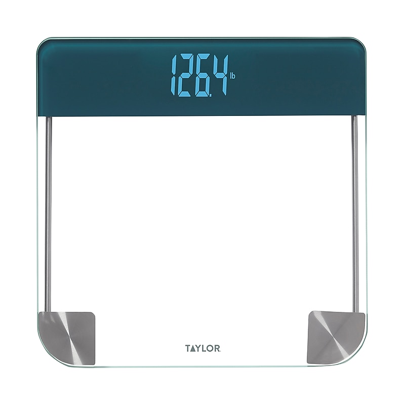 Taylor Precision Products TAP5283752 Digital Scale, Clear, 440lbs. Capacity image 1