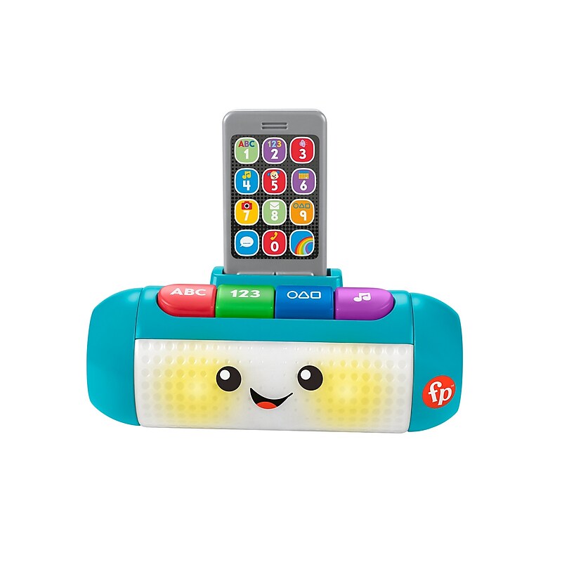 Fisher-Price Laugh & Learn Light Up Learning Speaker Musical Toy, 2/Pack (HRJ06) image 1