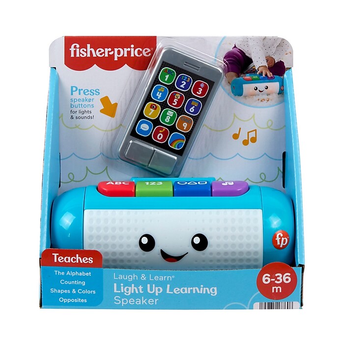 Fisher-Price Laugh & Learn Light Up Learning Speaker Musical