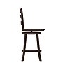 Flash Furniture Liesel Classic Solid Wood Ladder Back Counter Height Barstool, Gray Wash Walnut (ESUN31WS24GY)~#|#~sp223396126_sc7