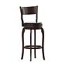 Flash Furniture Nichola Classic Leathersoft and Wood Open Back Barstool, Espresso/Black (ESNT229ESP)~#|#~sp223396289_sc7