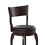 Flash Furniture Nichola Classic Leathersoft and Wood Open Back Barstool, Espresso/Black (ESNT229ESP)~#|#~sp223396298_sc7