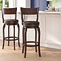Flash Furniture Nichola Classic Leathersoft and Wood Open Back Barstool, Espresso/Black (ESNT229ESP)~#|#~sp223396301_sc7