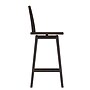 Flash Furniture Gwendolyn Rustic Solid Wood Designer Back Barstool, Gray Wash Walnut (ESG129GY)~#|#~sp223396403_sc7