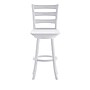 Flash Furniture Liesel Classic Solid Wood Ladder Back Barstool, Antique White Wash (ESUN31WS29WH)~#|#~sp223396446_sc7