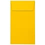 JAM Paper Self Seal #5 1/2 Coin Envelopes, 3 1/8" x 5 1/2", Sunflower Yellow, 250/Pack (512CO-12-250)~#|#~sp223540248_sc7