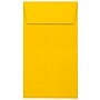 JAM Paper Self Seal #5 1/2 Coin Envelopes, 3 1/8" x 5 1/2", Sunflower Yellow, 50/Pack (LUX-512CO-12-50)~#|#~sp223540253_sc7