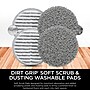 Shark Wet & Dry Steam & Scrub Cleaning Pads, White/Gray (XKITP7000D)~#|#~sp223545879_sc7