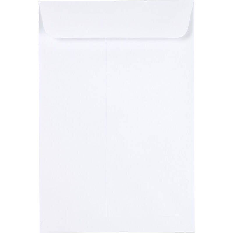 JAM Paper 6 x 9 Open End Envelopes, 28lb, White, 50 Pack (95447-50) image 1
