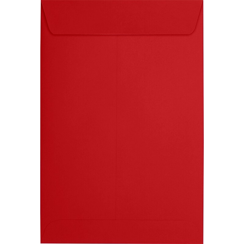 JAM Paper 6 x 9 Open End Envelopes ,Ruby Red , 50 Pack, Red (EX1644-18-50) image 1