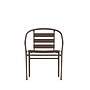 Flash Furniture Lila Metal Restaurant Stack Chairs, Bronze, 4/Pack (4TLH017CBZ)~#|#~sp223899030_sc7