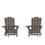 Flash Furniture Newport Adirondack Chair with Pull Out Ottoman, Brown, 2/Pack (2LEHMP1044110BR)~#|#~sp223899045_sc7