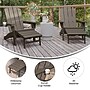Flash Furniture Newport Adirondack Chair with Pull Out Ottoman, Brown, 2/Pack (2LEHMP1044110BR)~#|#~sp223899052_sc7