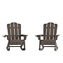 Flash Furniture Newport Adirondack Rocking Chair, Brown, 2/Pack (2LEHMP104431BR)~#|#~sp223899126_sc7