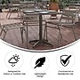 Flash Furniture Lila Indoor-Outdoor Table Set with 2 Slat Back Chairs, 27.5'' Square Bronze (THAL28SQ017BZ2)~#|#~sp223899185_sc7