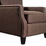 Flash Furniture Prescott Fabric Push Back Recliner Chair, Brown (BOBS70021BR)~#|#~sp223965834_sc7