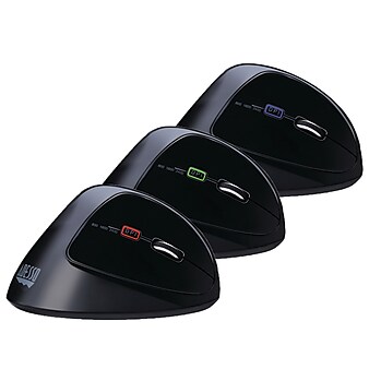 Adesso iMouse E30 Wireless Advanced Optical Mouse, Black