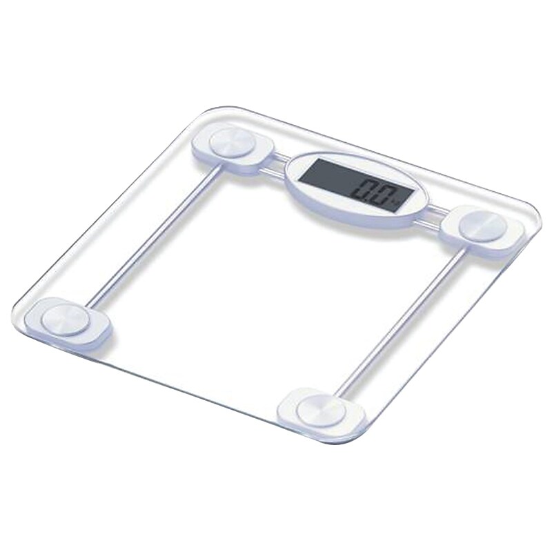 Taylor Precision TAP75274192 Bathroom Scale, Clear, 400lbs. Capacity image 1