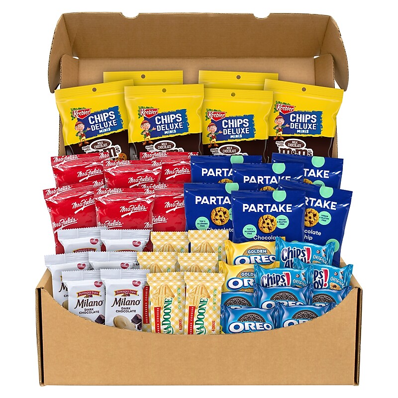 Snack Box Pros Cookie Lover's Snack Box, 40 Packs/Box (700-00162) image 1