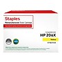 Staples Remanufactured Yellow High Yield Toner Cartridge Replacement for HP 206X (STW2112X)~#|#~sp224525155_sc7