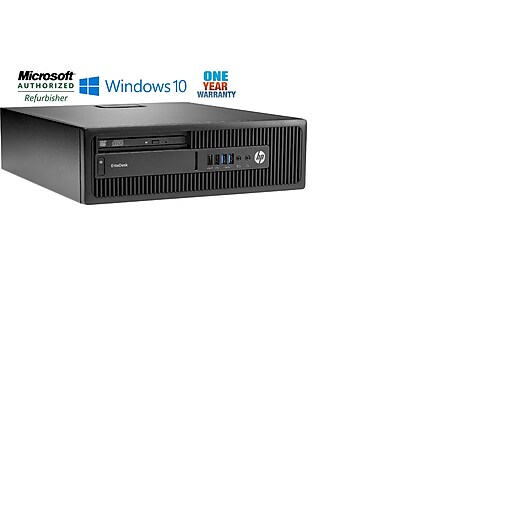 Shop Staples For Hp Refurbished Elitedesk 800 G1 Sff Core I5 4570