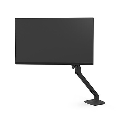 Ergotron MXV Adjustable Single Arm with Low-Profile Clamp, Up to 34″ Monitor, Matte Black (45-625-224) Sansujyuku sansujyuku.com