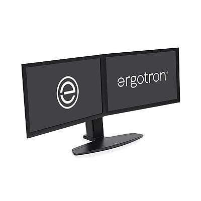 Ergotron Neo-Flex Adjustable Dual Arm Monitor Lift Stand, Up to 24″ Monitors, Black (33-396-085) Sansujyuku sansujyuku.com