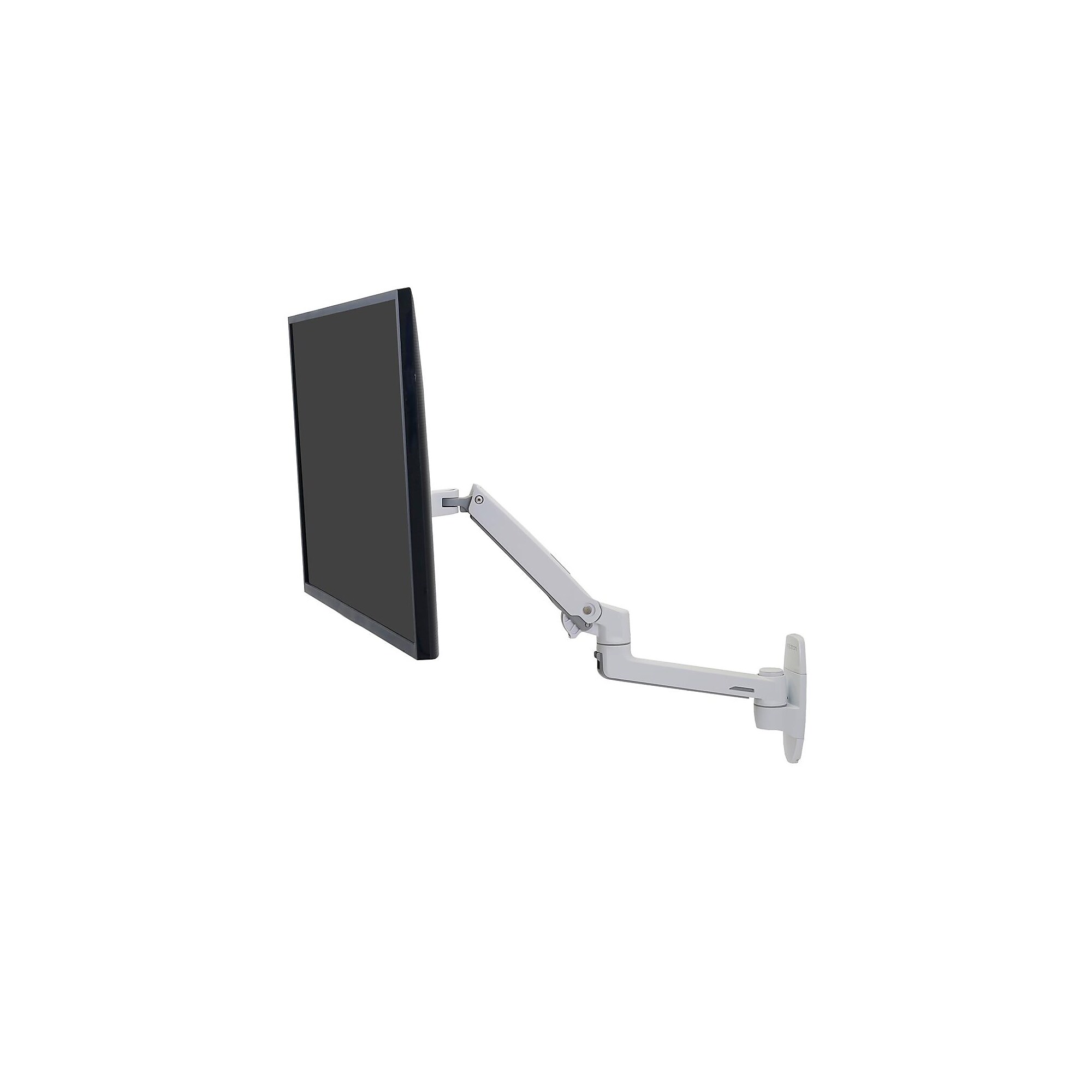 Ergotron LX Adjustable Single Arm Wall Monitor, 34″ Screen Support, White (45-243-216) Sansujyuku sansujyuku.com