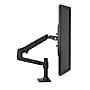 Ergotron LX Desk Adjustable Single Arm 2-Piece Clamp & Grommet Mount, 34" Screen Support, Black (45-241-224)~#|#~sp225012868_sc7