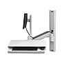 Ergotron CareFit Adjustable Single Arm Combo System with Worksurface, 27" Screen Support, White (45-619-251)~#|#~sp225012872_sc7