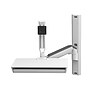 Ergotron CareFit Adjustable Single Arm Combo System with Worksurface, 27" Screen Support, White (45-619-251)~#|#~sp225012873_sc7