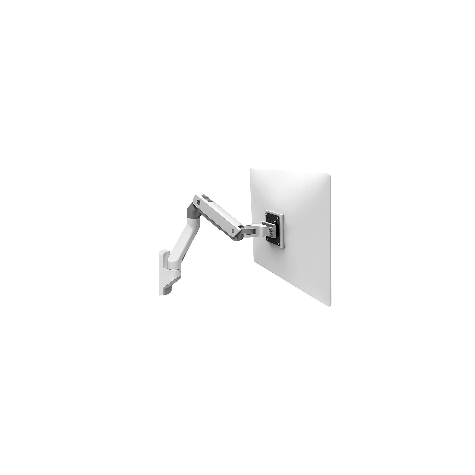 Ergotron HX Adjustable Single Arm Heavy Monitor Mount, 49″ Screen Support, White (45-478-216) Simolary simolary.com