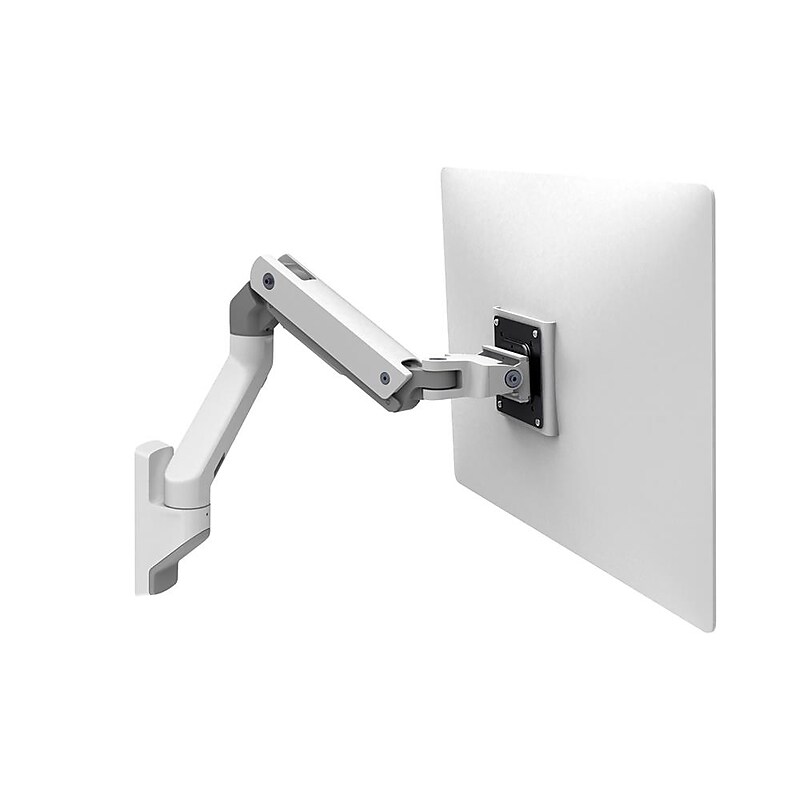 Ergotron HX Adjustable Single Arm Heavy Monitor Mount, 49" Screen Support, White (45-478-216) image 1