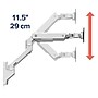 Ergotron HX Adjustable Single Arm Heavy Monitor Mount, 49" Screen Support, White (45-478-216)~#|#~sp225012891_sc7