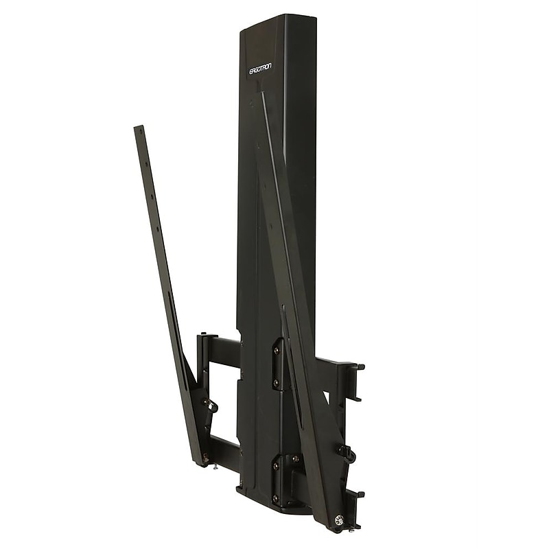 Ergotron Glide Wall Adjustable TV Mount, 55" Screen Support, Black (61-061-085) image 1